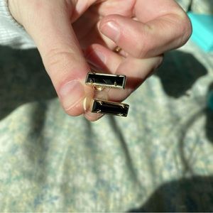 Black Kendra Scott earrings